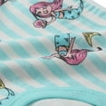 thumbnail image 4 of Girls Mermaid Underwear Little Kids Dot Panties Toddler Cotton Breathable Comfort Briefs Childrens 6 Pack Undies Size 8, 4 of 6