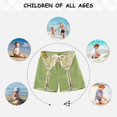 thumbnail image 6 of FORMRS Boys Swim Trunks Quick Dry Mesh Liner Boardshorts Sizes XS-XL, Martini with Olive, 6 of 7