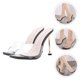 thumbnail image 5 of unbranded 1Par Zapatillas Para Exterior Con Y Transparente Material Resistente Negro, 5 of 8