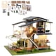thumbnail image 1 of Casa de Muñecas ANGGREK Estilo Francés Romántico de 360 grados de Tres Pisos, 1 of 8
