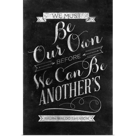 Great BIG Canvas | "Be Our Own" Art Print - 16x24