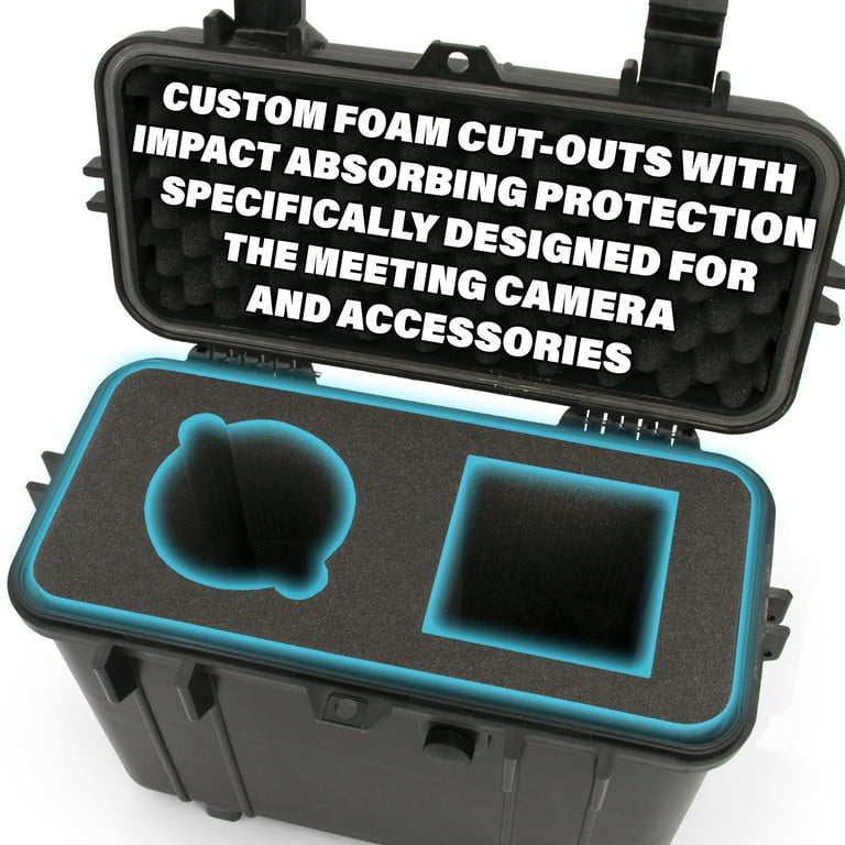 CASEMATIX Waterproof Case Fits Meeting Pro 360 Conference and Owl Camera Accessories - Case Only Walmart.com