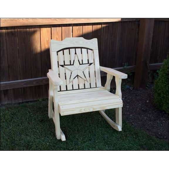 Treated Pine Starback Rocker