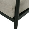 thumbnail image 4 of Aluminum Outdoor Club Chairs with Padded Cushions, Beige+Black, Set of 2, 4 of 9
