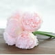 thumbnail image 2 of Flores artificiales atadas a mano, ramo de peonías de cinco cabezas, decoración del hogar (rosa claro) NikouMX Muebles, 2 of 8