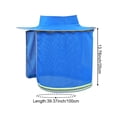 thumbnail image 2 of Slccxzc Hard Hat Sun Shade Full Brim Mesh Neck Sun Shield with Reflective Strips for Construction (Hard Hat Not Included), 2 of 7