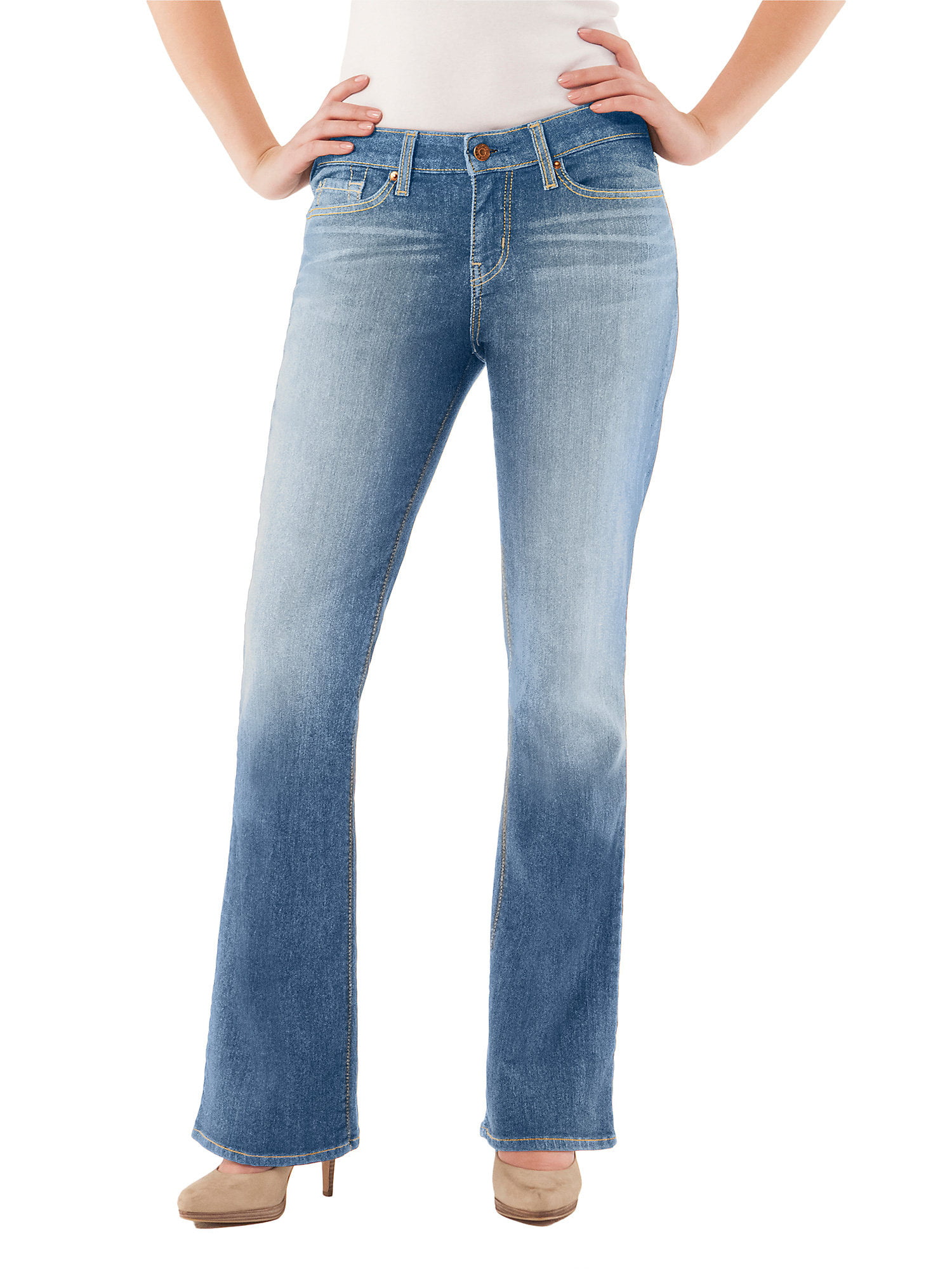 Signature by Levi Strauss & Co. Women's Modern Bootcut Jeans 