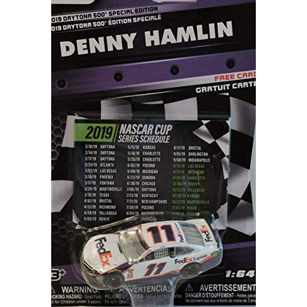 NASCAR Denny Hamlin 11 2019 Authentics Daytona 500 Special Wave