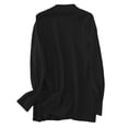 thumbnail image 4 of Hanerdun Women Sweater Cardigans Female Casual Pocket Open Front Cardigan Black M, 4 of 5