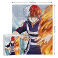 thumbnail image 2 of My Hero Academia Jigsaw Puzzle, Wood Puzzles Adult, 70 PCS Jigsaw Puzzle Perfect for Game Nights, 2 of 7