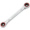 thumbnail image 1 of Powerbuilt 641760 Ratcheting Double Box-End E-Star Wrench - E10/E12, 1 of 5