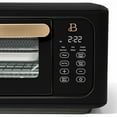 Beautiful Infrared Air Fry Toaster Oven, 9Slice, 1800 W, Black Sesame