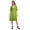 Light Green, variant on Short Sleeve Dress For Women Solid Evening Dress Ethnic Casual Kurta