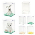 thumbnail image 5 of Thickened Acrylic Display Cabinet Dustproof Doll Display Box Display Showcase Blind Box Display Rack Storage Box WHITE L, 5 of 8