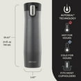 thumbnail image 2 of Termo Contigo Acero Inoxidable 710 Ml Para Café y Agua Fría gris 399, 2 of 3