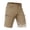Khaki, variant on TACVASEN Men's Lightweight Water Resistant Cargo Shorts 10" Quick Dry Brethable Hiking Golf Shorts with 5 Zipper Pockets for Summer Outdoor sports Casual Work Black 32