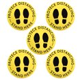 thumbnail image 4 of FAGINEY Floor Signs Sticker, Distancing Floor Sticker, Social For Market Hospital, 4 of 8