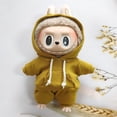 thumbnail image 4 of Ropa de muñeca Labubu de 17cm, accesorios de traje de monstruo, ropa DIY, regalo para niños, Sudadera con capucha para niñas, pantalones, zapatos blancos E25V, 4 of 5