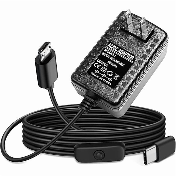 wonima11 5V 2.5A 3 A Raspberry Pi Power Supply Adapter for Raspberry Pi 3 B+, Pi 2 B, Pi Zero, Pi Model A A+, Model B B+ DC Power Cord Charger