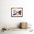 thumbnail image 2 of London Cityscape Painting Art Print Framed Poster Wall Decor 9x7 inch, 2 of 5
