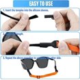 thumbnail image 4 of Paquete de 4 correas ajustables para gafas, soporte para gafas, correa Universal para gafas de sol, soporte para gafas alrededor del cuello, correa para gafas, 4 of 5