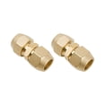 thumbnail image 2 of 2Pcs Nipple Copper Pipe Connector Extension for Air Conditioning Systems Double Nipple for Copper Pipes Features A Seamless 3/8(9.52mm), 2 of 8