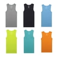 thumbnail image 3 of Buyless Fashion Boys Scoop Neck Tagless Undershirts Soft Cotton Tank Top  (6 Pack)  19-20, 3 of 7