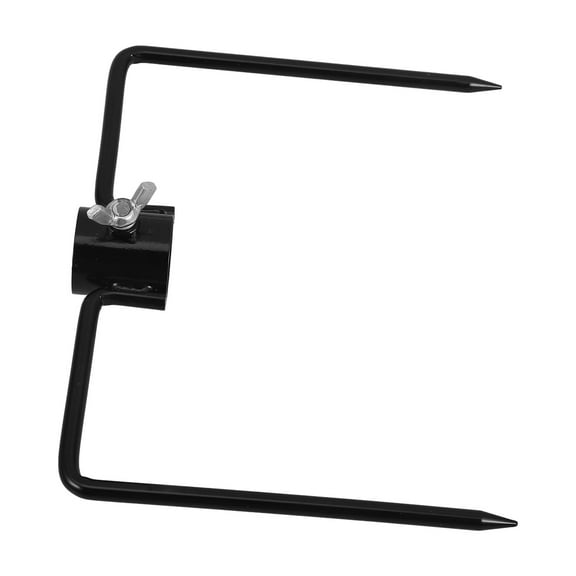 Masteelf Adjustable Garden Poleground Spike For Bird Feeder Flag Pole And Umbrella Heavy Duty Metal Pole Base Beach Umbrella Sand Anchor