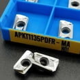 thumbnail image 4 of Lefu APKT1135PDFR-MA H01 APMT1135 CNC Carbide Aluminum Milling Inserts Cutter Blade, 4 of 9