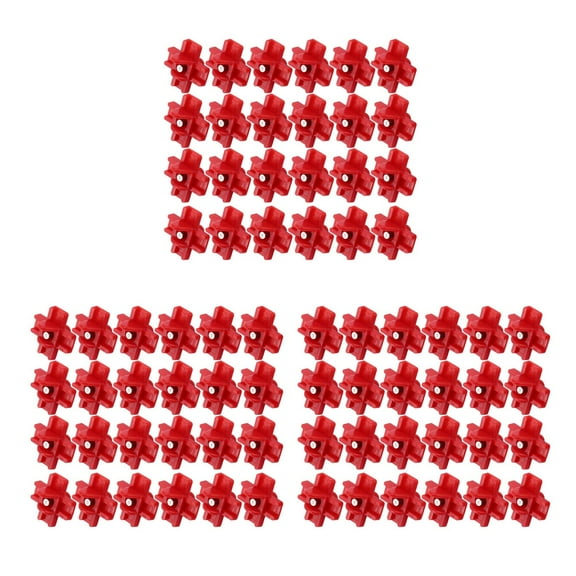 72 Pack Horizontal Side Mount Automatic Poultry Nipples Clean Drinker Waterer for Chicken or Quail