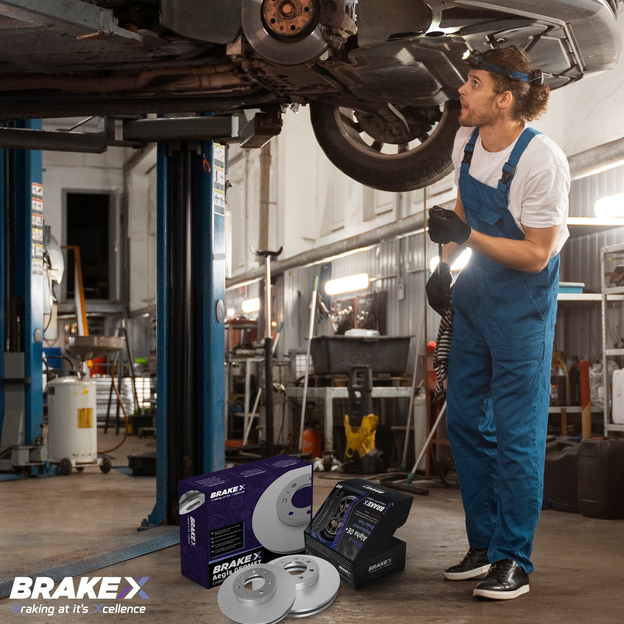 Rear] Brake X Advanced X Replacement Disc Rotors and Premium