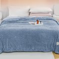 thumbnail image 2 of AZXY 50x40 Blankets and Throws Clearance,Blankets for Beds,Throw Blanket for Couch,Small Soft Fuzzy Coral Flannel Blanket Throws for Kids Adults Blue, 2 of 7
