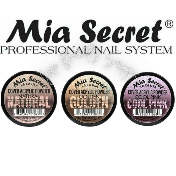 Mia Secret COVER (Natural/Golden/Cool Pink) 0.5oz;3pc