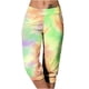 thumbnail image 1 of Mujeres Capri Pantalones Casual Suelto Largo Pantalones de Color Sólido con Corbata Elástica Cintura Y Bolsillos, 1 of 6