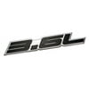 3.6L Liter Embossed Black on Highly Polished Silver Real Aluminum Auto Emblem Badge Nameplate for Chrysler Dodge Charger Journey Ram Jeep Grand Cherokee Wrangler JK Sport Sahara Volkswagen Fiat Malibu
