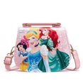 thumbnail image 1 of Disney Frozen 2 Elsa Anna princesa juguetes para niños bolso de hombro niñas bolsos de mano multifuncional PU bolso de cuero regalo de cumpleaños zhangyuxiang unisex, 1 of 2