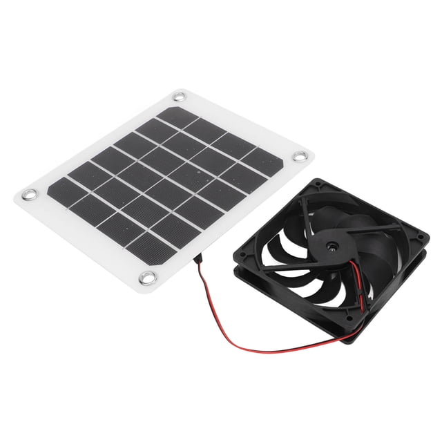 Ventilador de escape Solar Bling Bling 10W Panel Solar Monocristalino Impermeable 5V