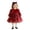 39Red51, variant on WERYOUNG Girls Dresses Long Sleeve Crewneck Cartoon Graphic Velvet Mesh Dresses For Girls Kids With Ruffle Bow Sash Soft Sundress 6-12 Months