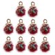 thumbnail image 2 of 10pcs Accesorios de Moda de con Colgante DIY Craft Jewelry , rojo, 16 mm BLESIY encantos para la fabricación de joyas, 2 of 8