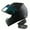 Matt Black + CE04, variant on WOW Youth Motorcycle Full Face Helmet Street Bike BMX MX Kids B15 Matt Black + MX Skeleton Glove Bundle