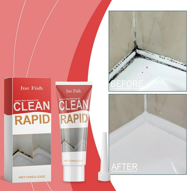 Instant Stain Removal Gel | Fast Acting Formula for Stubborn Stains | All Surface Cleaner for Bathroom Kitchen Basement | Long-Lasting Protection | Easy Application | 1 Pack