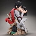 thumbnail image 3 of Attack on Giant Commander GK S, Kiss of Death, Hugging Head, Mikasa Ackerman Statue Model Box Set Handmade, 3 of 5