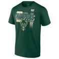 thumbnail image 2 of Men's Fanatics  Hunter Green Milwaukee Bucks 2024 Central Division Champions Locker Room T-Shirt, 2 of 4