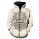thumbnail image 1 of Sudadera con capucha y cremallera para hombre, estilo europeo y americano, estilo urbano de gran tamaño, de manga larga, estilo hip hop, para primavera y adolescentes., 1 of 6
