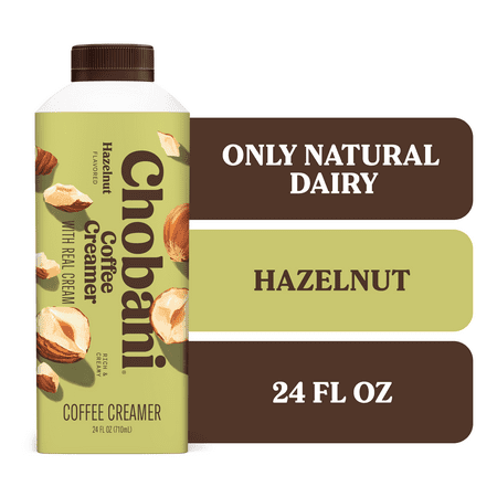 Chobani Dairy Coffee Creamer Hazelnut 24 fl oz