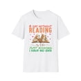 thumbnail image 2 of A Day Without Reading, Gildan Unisex Softstyle T-Shirt, Graphic Tee, S-3XL, 2 of 6