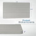 thumbnail image 2 of VIVO Dark Gray 48 x 30 inch Universal Table Top for Sit to Stand Desk Frames, 2 of 8