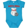 thumbnail image 3 of Inktastic Let's Roll Bowling Boys or Girls Baby Bodysuit, 3 of 5