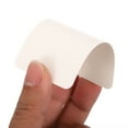 thumbnail image 4 of Tarjeta de Exhibición de Pendientes Uxcell 2" x 3.5" Soporte de Tarjetas en Blanco, Paquete de 100, 4 of 5
