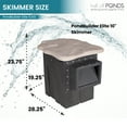 thumbnail image 4 of PondBuilder Elite 6100 EPDM Pond Kit for Backyard Waterfalls, 30 ft x 30 ft, 4 of 7